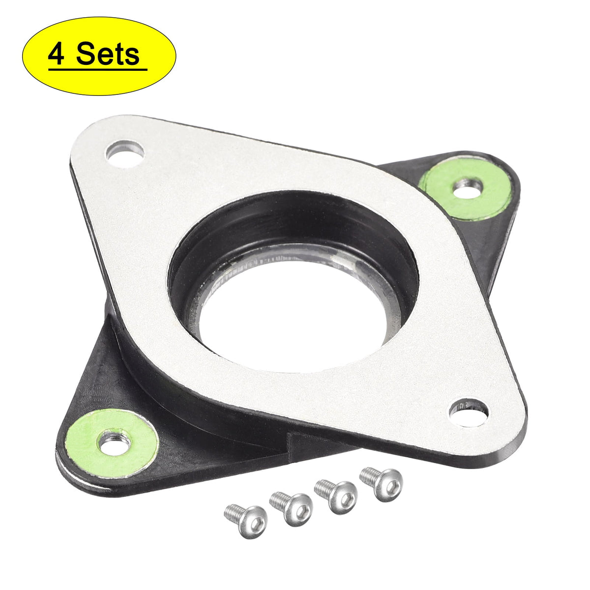 Uxcell Vibration Dampers for NEMA 17 Stepper Motor for 3D Printers with M3 Screw 4 Pack