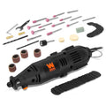 WEN 1-Amp Variable Speed Rotary Tool with 100+ Accessories