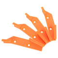 WEUVEB Digital Caliper Hanger in Orange - Wall Mount Tool Holder for Organized and Efficient Workshop Storage Solutions