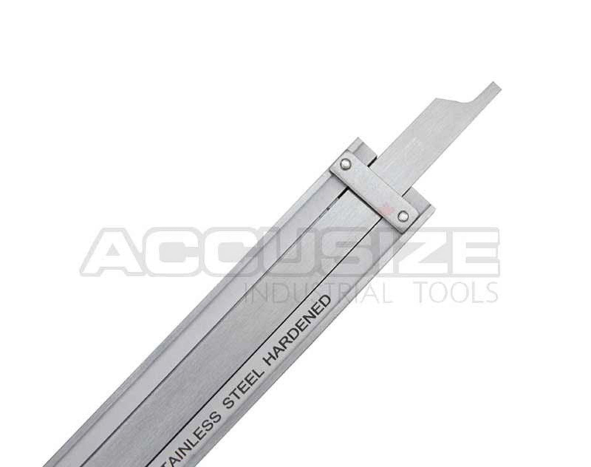 Accusize 0-12 inch by 0.001 inch Precision Dial Caliper, Stainless Steel, in Fitted Box, P920-S212