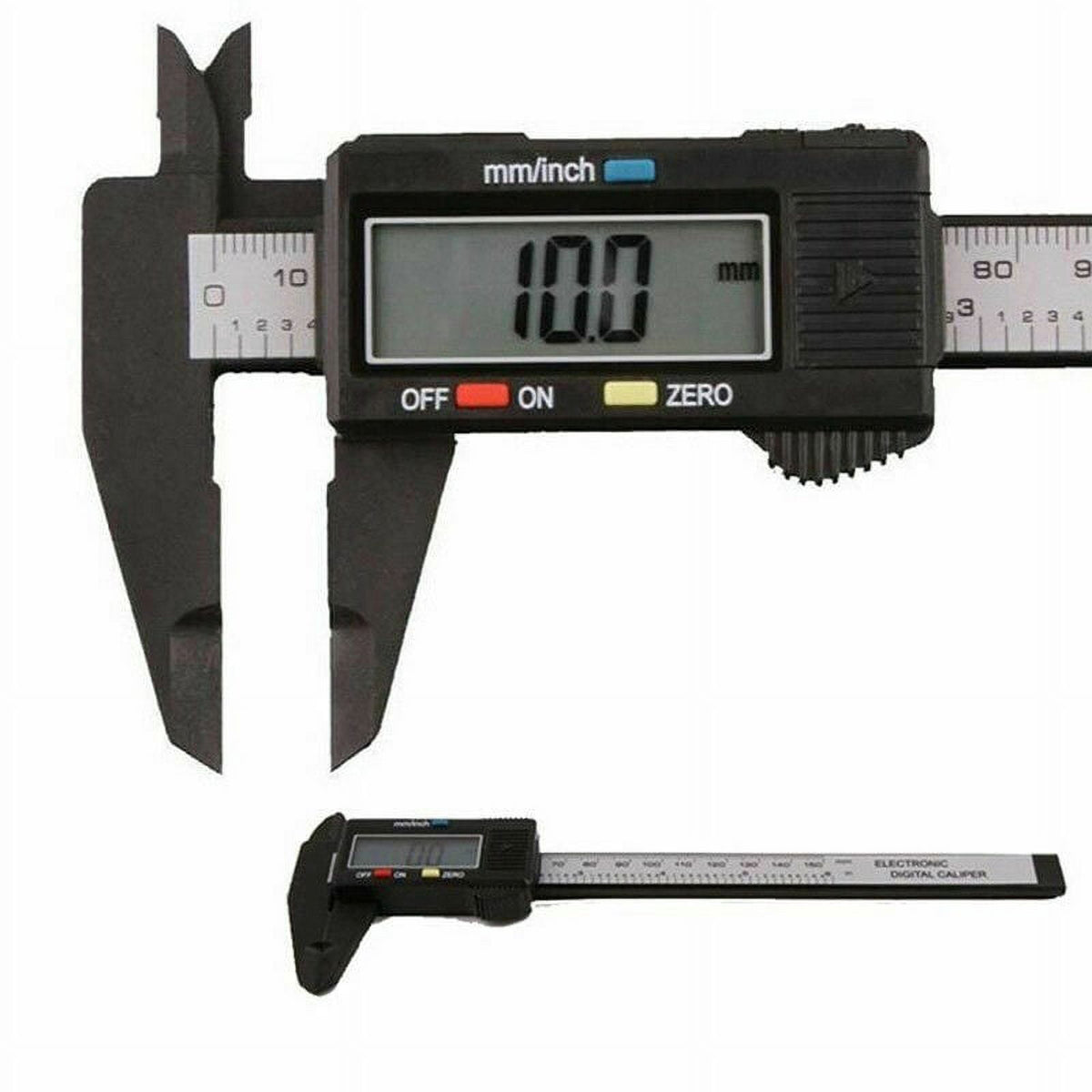 6 Digital Vernier Caliper 150mm Stainless Steel Micrometer Electronic