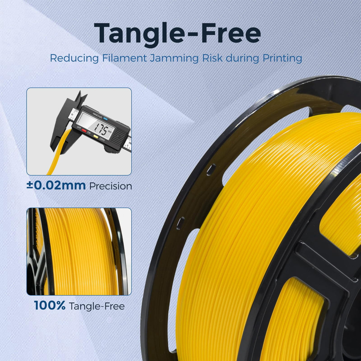 Flashforge PETG Filament 1.75mm, 1KG/2.2lbs PETG 3D Printer Filament, Burnt Titanium