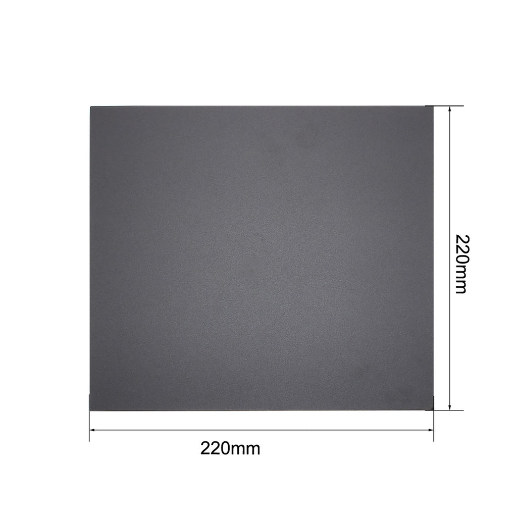 Uxcell 220mmx220mm Square Heating Bed for 3D Printer with Sticker Nonmagnetic Composite Material