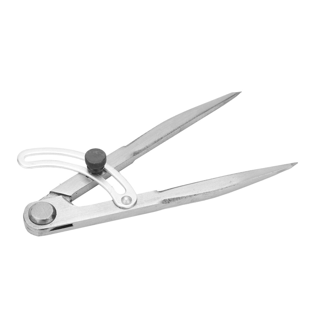 NFTIGB Wing Compass Caliper Leather Edge Spacing Taper Measuring Marking Divider Caliper 150mm / 5.9 inches Stainless Steel Craft Tool