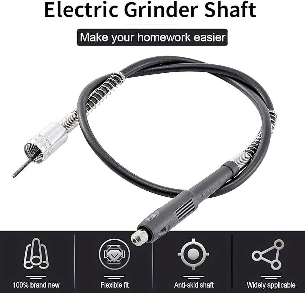 SkyAuks Rotary Grinder Tool with Flexible Hose, Fits Dremel Universal Rotary Tool, 180CM