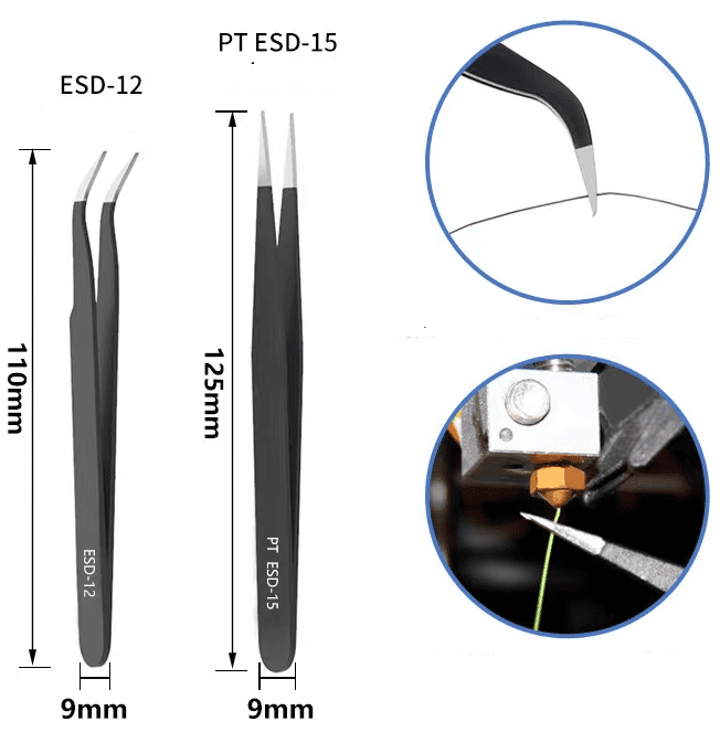 SCPBOWL 10 Pieces Cleaning and Engraving Tools for 3D Printer Pen