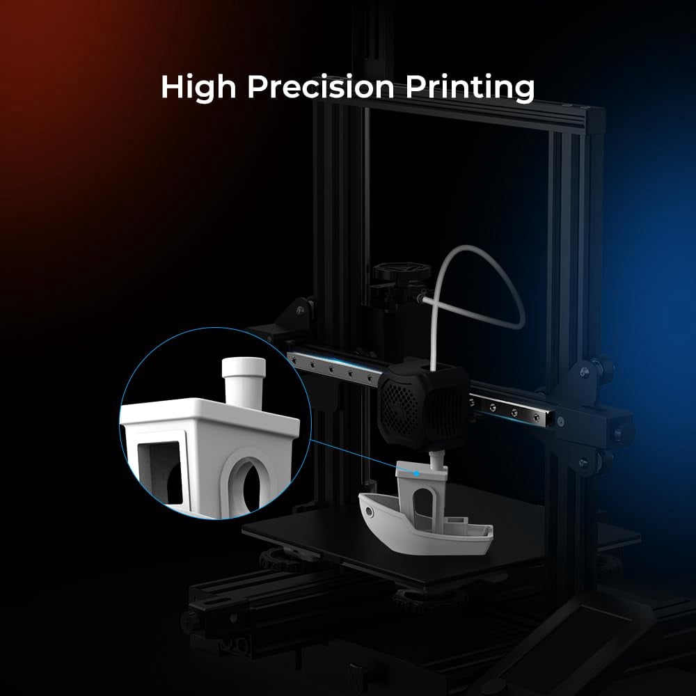 Official Creality Ender 3 Linear Rail X-axis MGN12C Guide Kit with Fix Plate Mount Bracket Support Sprite Pro kit for Creality Ender3/Ender 3 Pro/Ender 3 V2 3D Printers