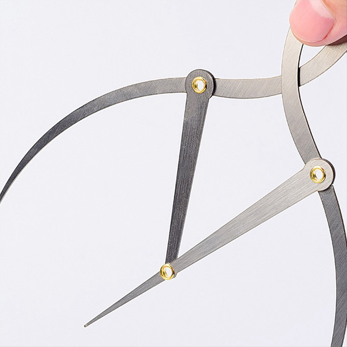Mean Calipers Golden Ratio Calipers Stainless Steel Eyebrow Ruler 1:1.618 Measure Tool for Tattoo