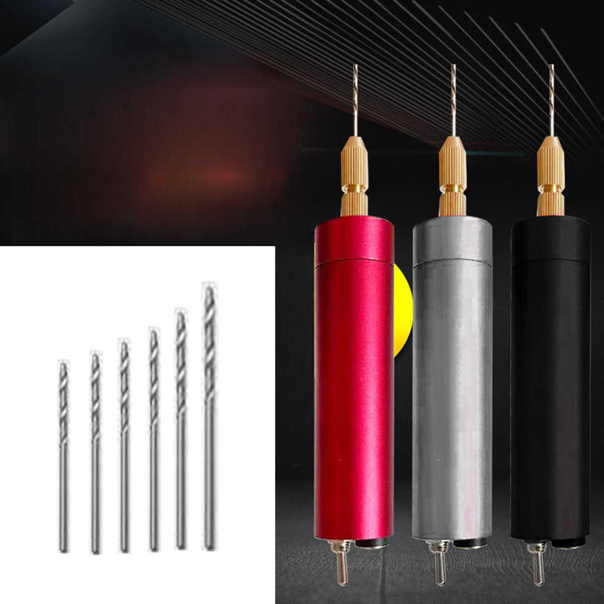 Drilling Electric Tool Mini-Electric Drill for Crafts Resin Jewelry Craft Tool USB Drill Engraving Rotary Drill