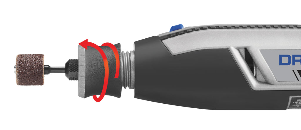 Dremel Lite 7760-N/10W 4V-Cordless Variable Speed Rotary Tool with Integrated 2Ah Li-Ion Battery, & 10 Rotary Tool Accessories