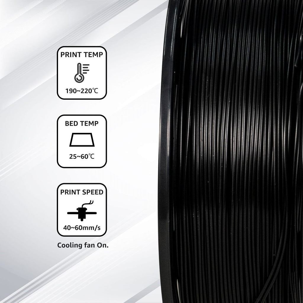 Flashforge PLA Filament 1.75mm, 1KG/2.2lbs PLA 3D Printer Filament, Blue