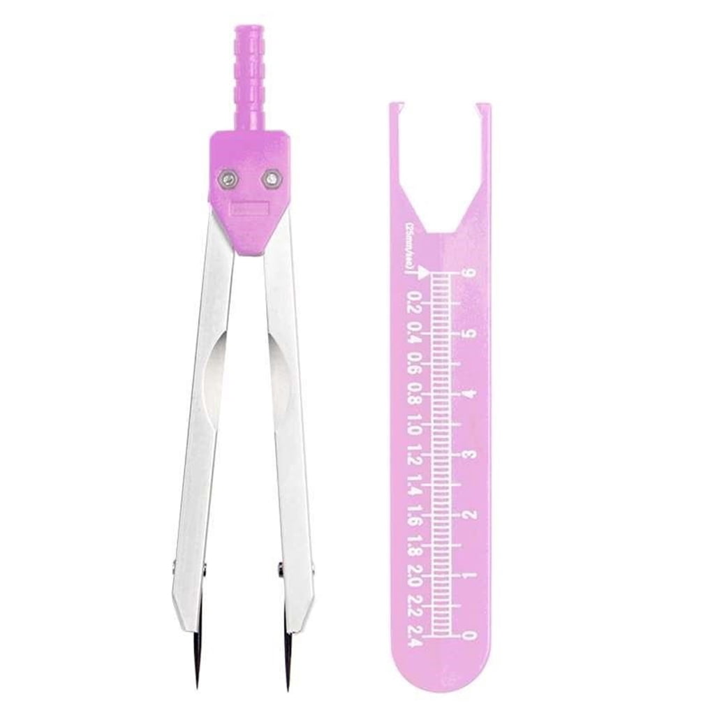 EKG ECG Caliper Electrocardiogram Divider ECG Calipers with Ruler for Nursing