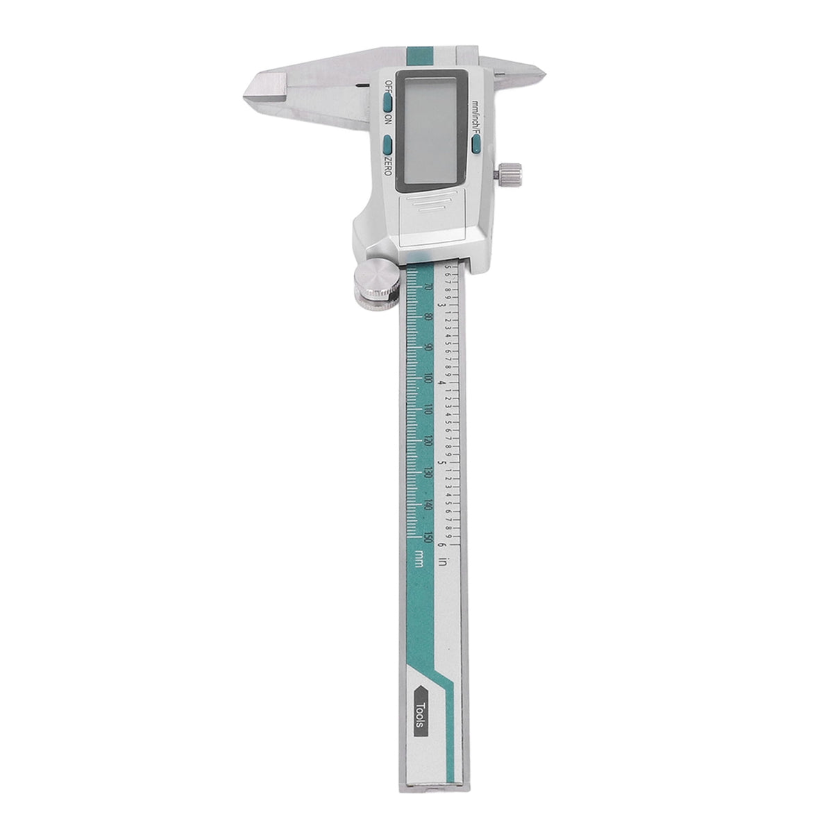 M Buder Digital Caliper 0-150mm / 0-6in High Precise LCD Display Stainless Steel Electronic Vernier Measuring Tool