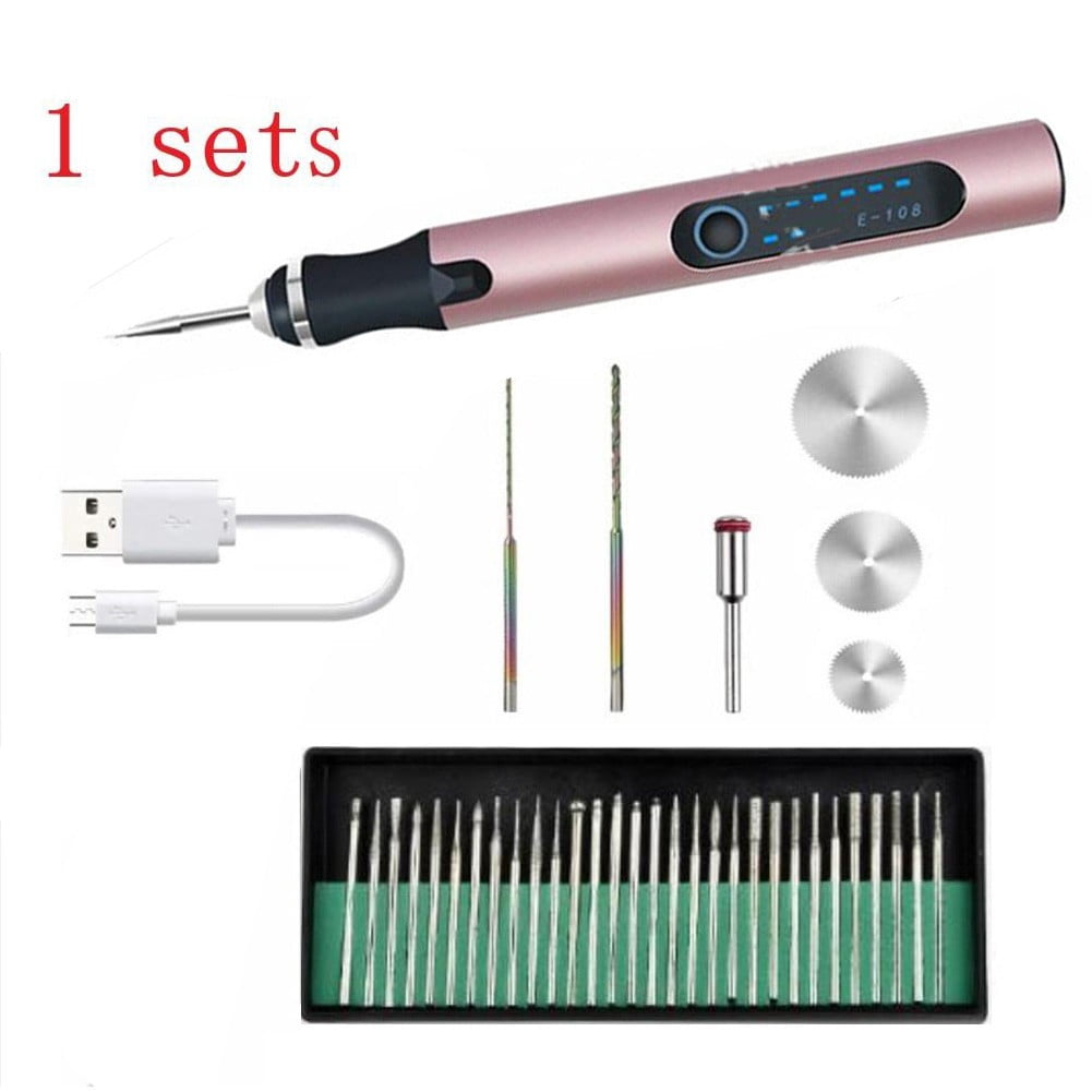 Cordless Electric Mini Drill Grinder Engraving Pen Variable Speed Rotary Tool