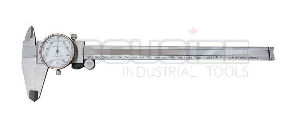 Accusize 0-12 inch by 0.001 inch Precision Dial Caliper, Stainless Steel, in Fitted Box, P920-S212