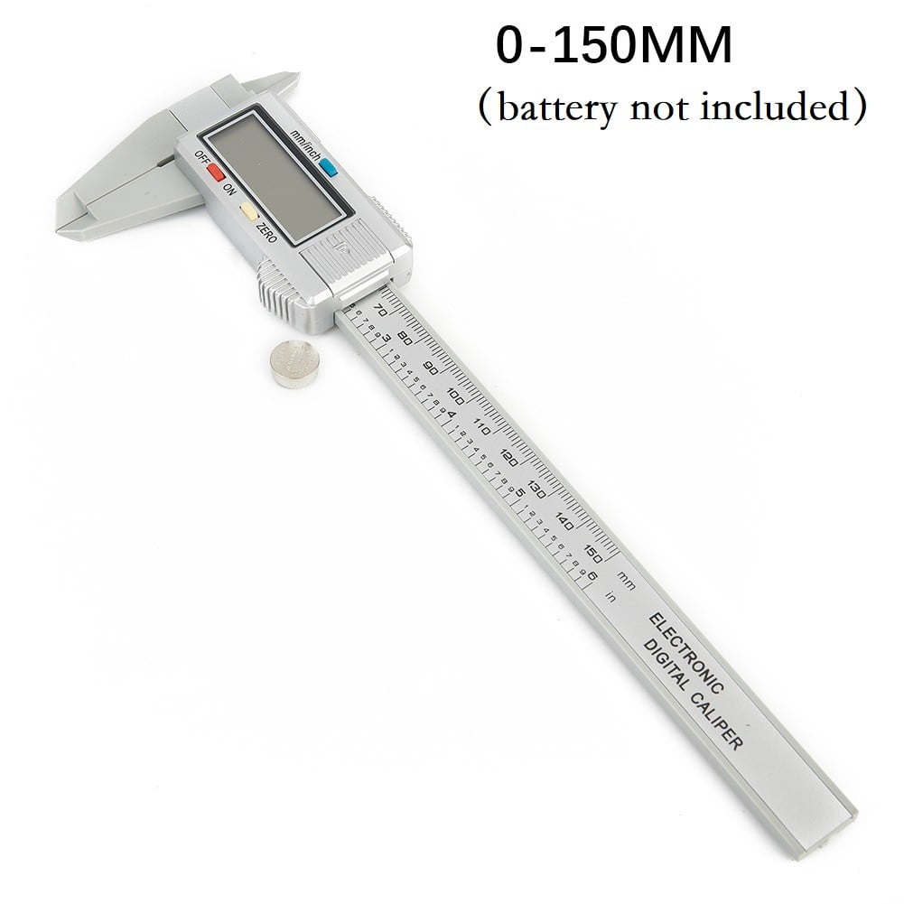 Digital Vernier Calipers 150Mm Lcd Electronic Carbon Fiber Meter Measuring Ruler