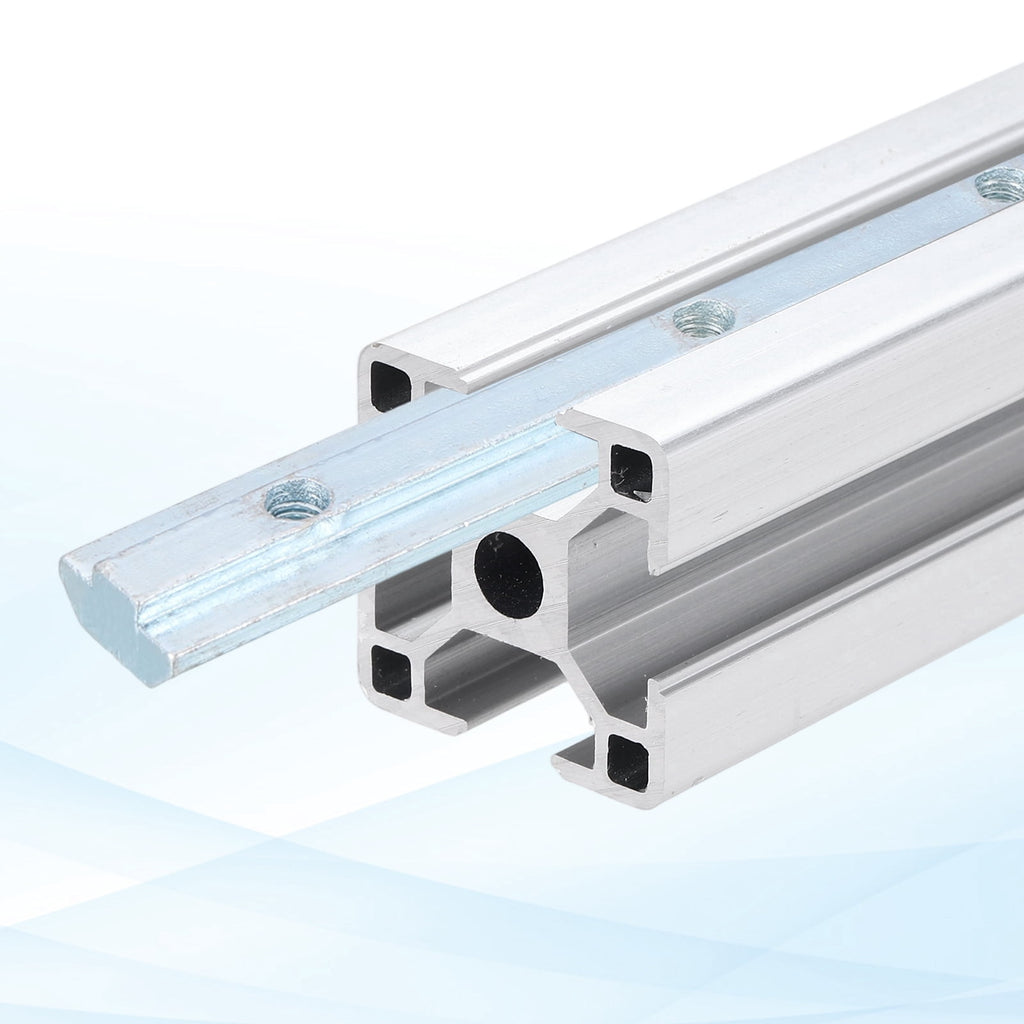 Uxcell 6 Set 2020 Straight Line Inside Connector, Silver Joint Bracket for 3D Printer
