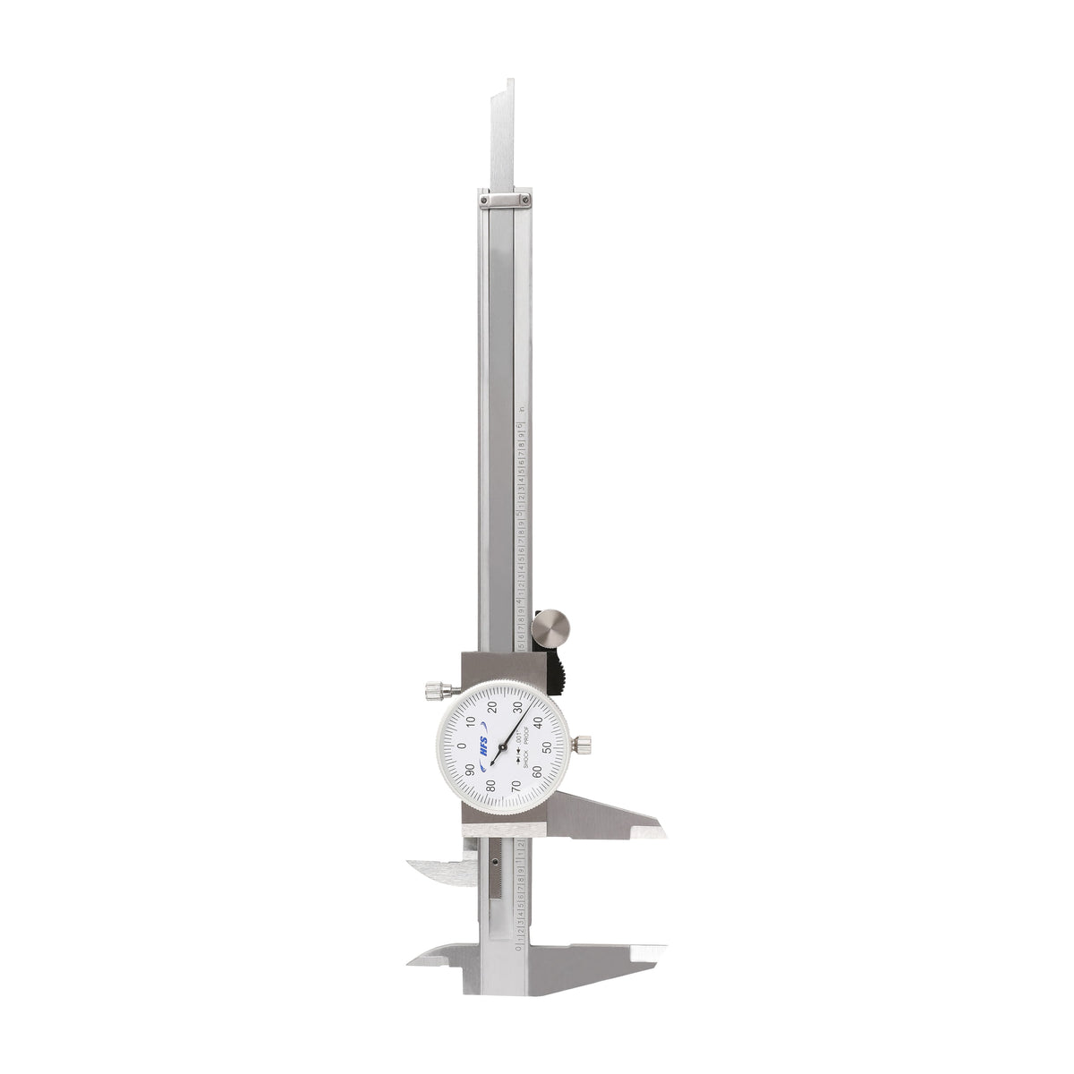 HFS(R) 0-6" Imperial Dial Caliper 4 Way Measurment .001" Accuracy Shockproof Carbon Steel