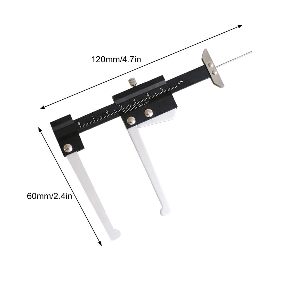 Stainless Steel Digital Brake Disc Thickness Measuring Vernier Caliper for Car Maintenance