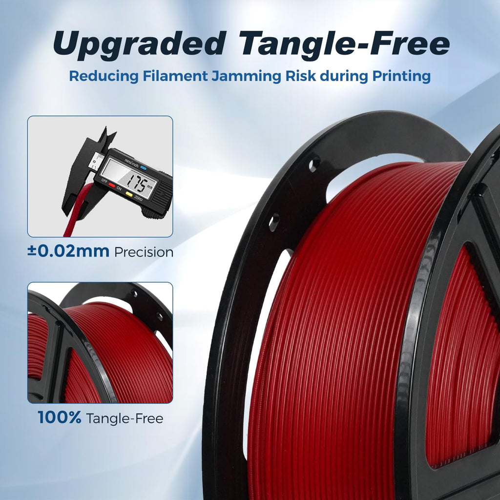 Flashforge PLA Filament 1.75mm, 1KG/2.2lbs PLA 3D Printer Filament, Burnt Titanium