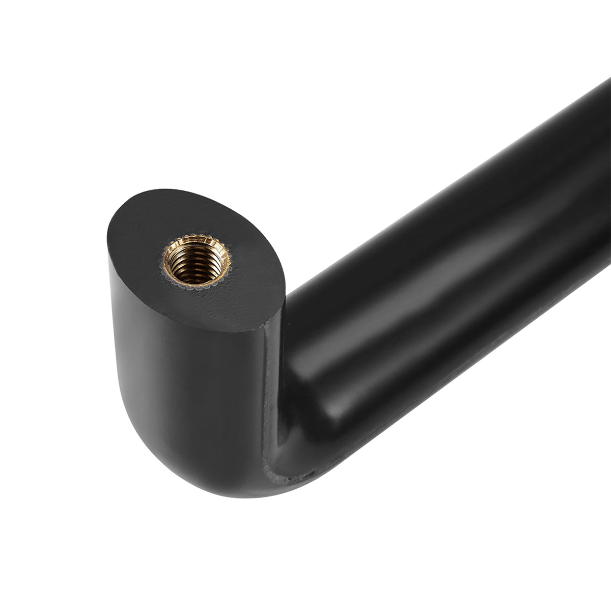 Unique Bargains 240mm Hole Centers Pulls Handles Black 2Pack