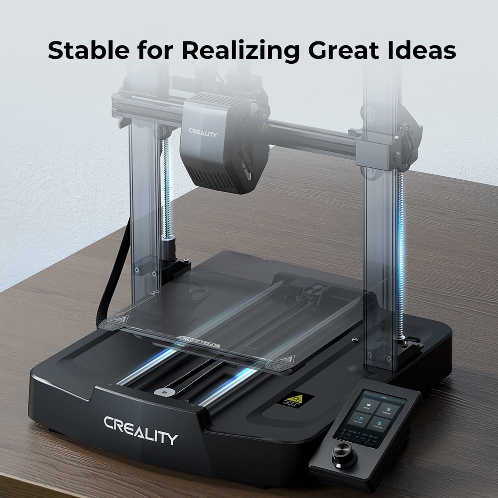 Creality Ender 3 V3 SE 3D Printer Auto Leveling Dual Z-Axis Fast 250mm/s Extruder Print Size 8.66x8.66x9.84 inch