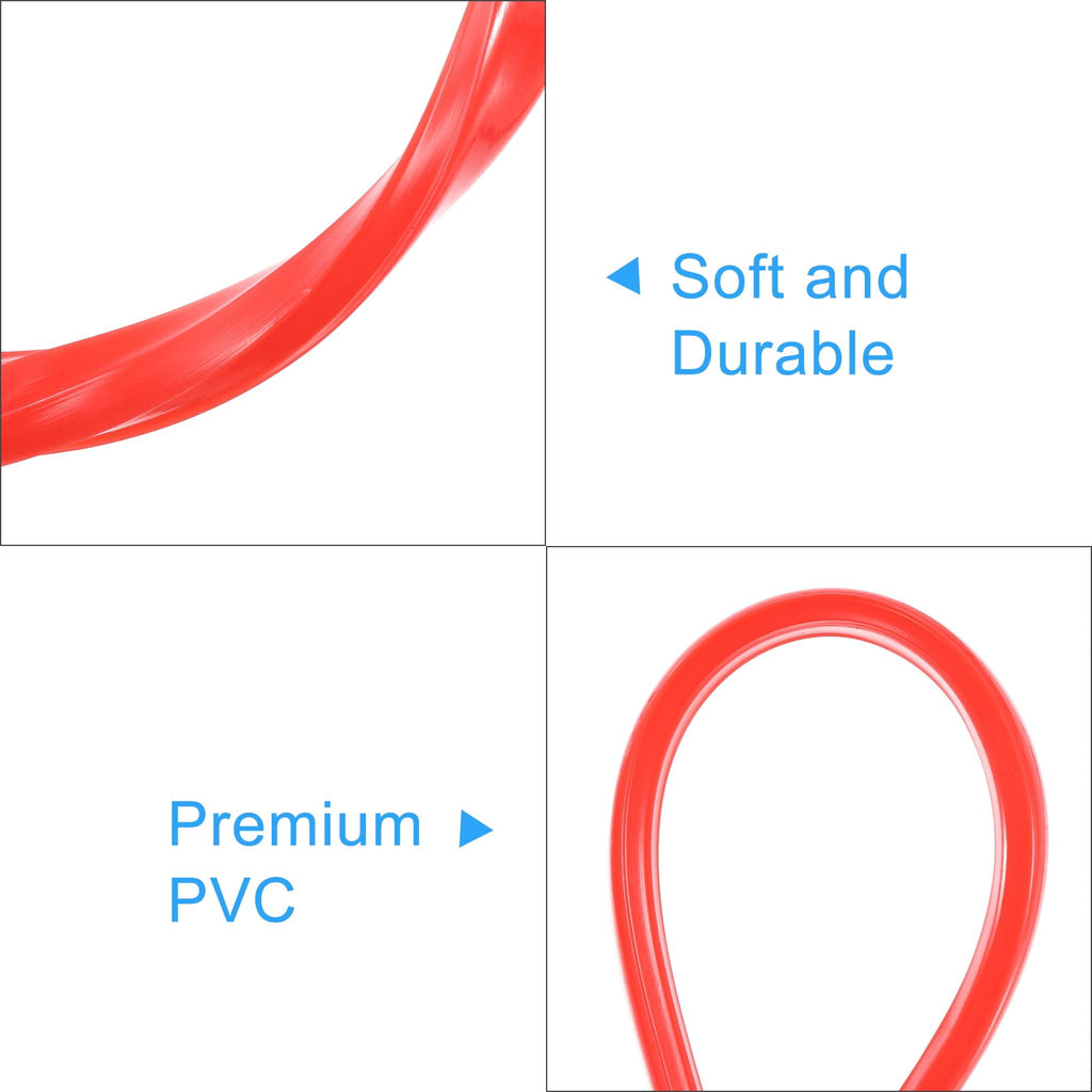 Uxcell Aluminum Profile Slot Cover Flat Seal Red 8M Length 0.31" Width 3030 4040 Series