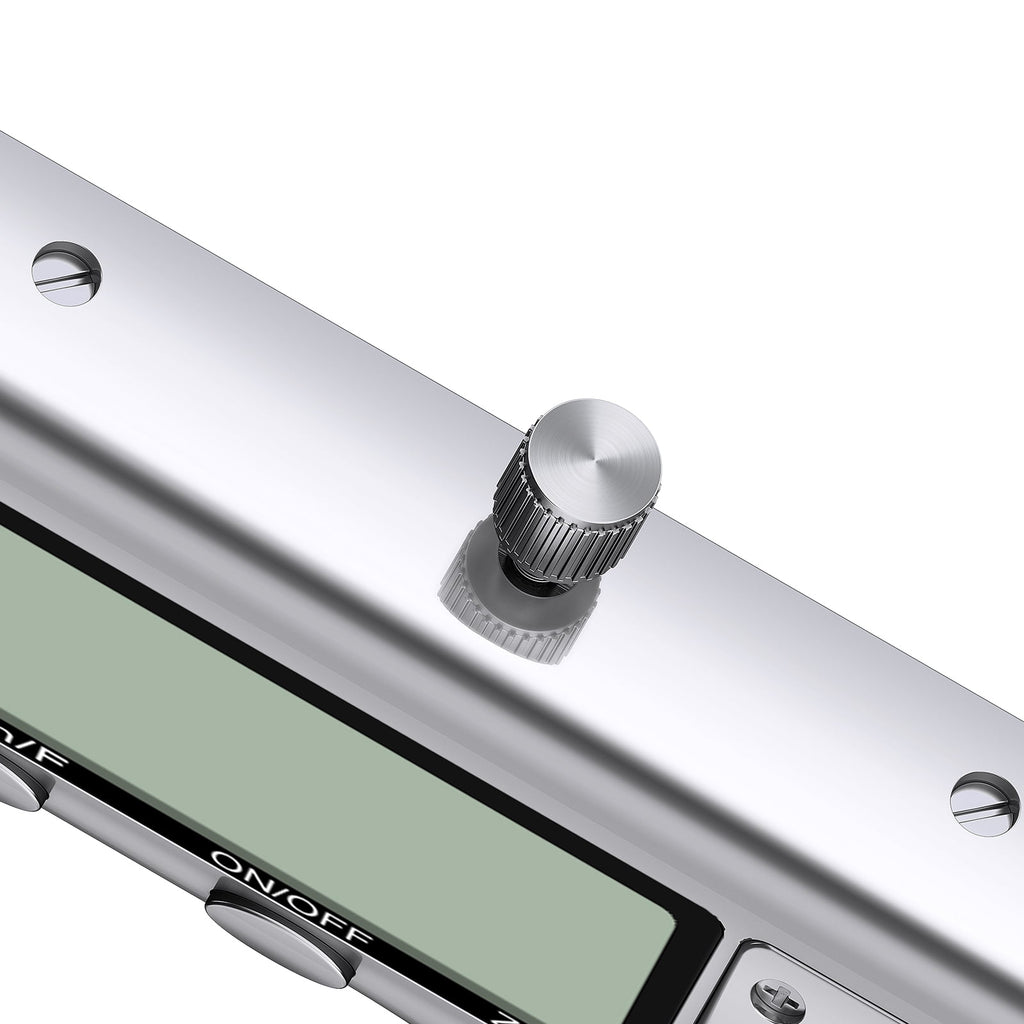 Neoteck 8" Electronic Digital Vernier Caliper LCD Stainless Steel + Feeler Gauge LCD Display