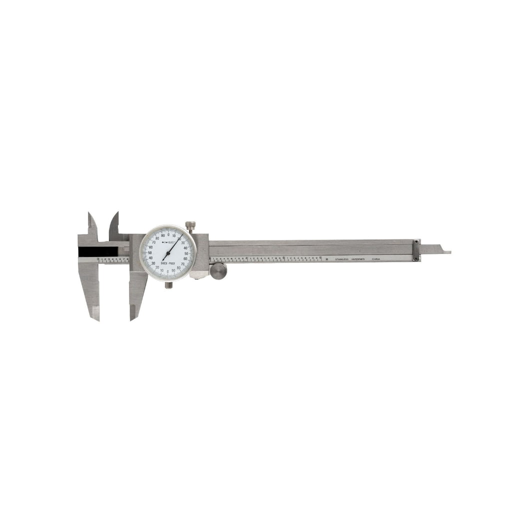 Vernier Caliper 8Inch Stainless Steel Precisions Caliper With Black Contrast Scale Professional Measuring Tool