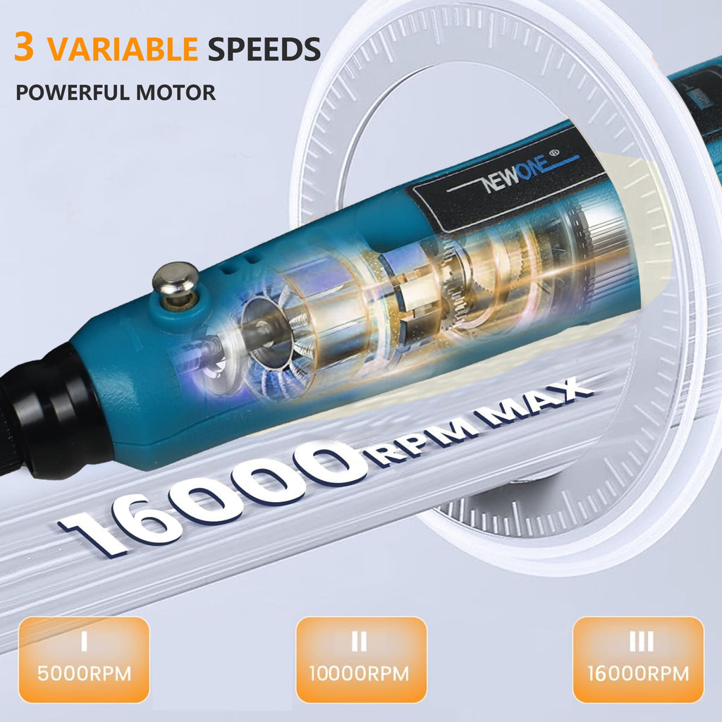 3.6V DIY Mini Electric Rotary Tool, 3 speed and USB charging with 86pcs accessories, Cordless Household Hand-held Electric Engraving Tool For Engraving