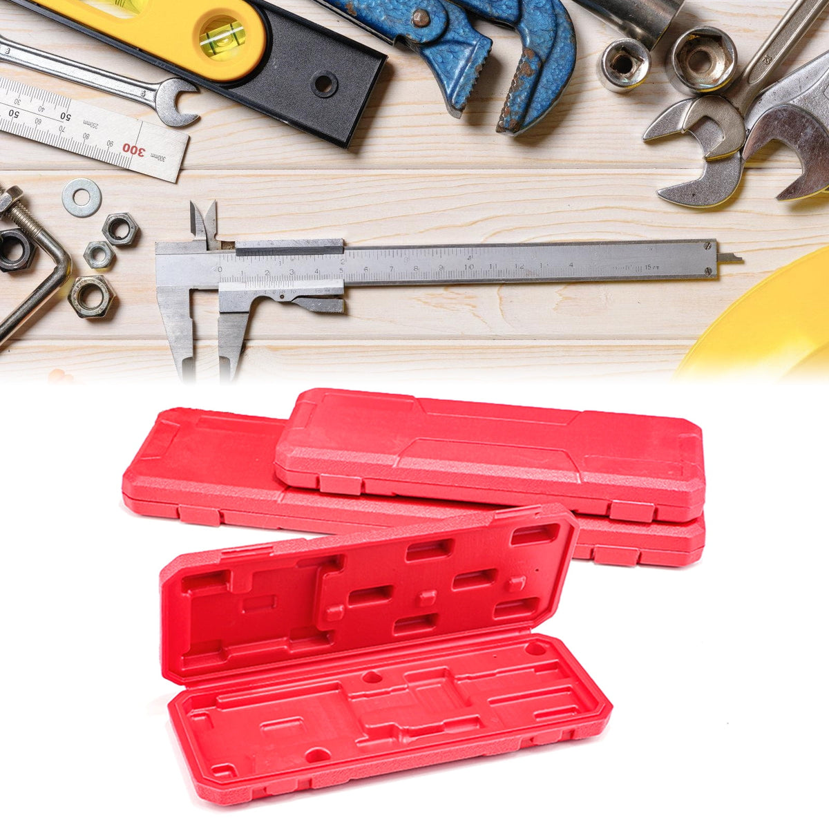 Essential Tool Storage Boxes for Vernier Calipers Storage Case with Robusts Construction for Extended Durability