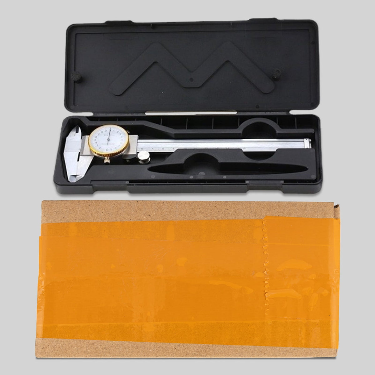 Stainless Steel High Precision Dial Caliper 0-150mm Four-Purpose Measuring Ruler Woodworking Machinery Precision Measuring Tool