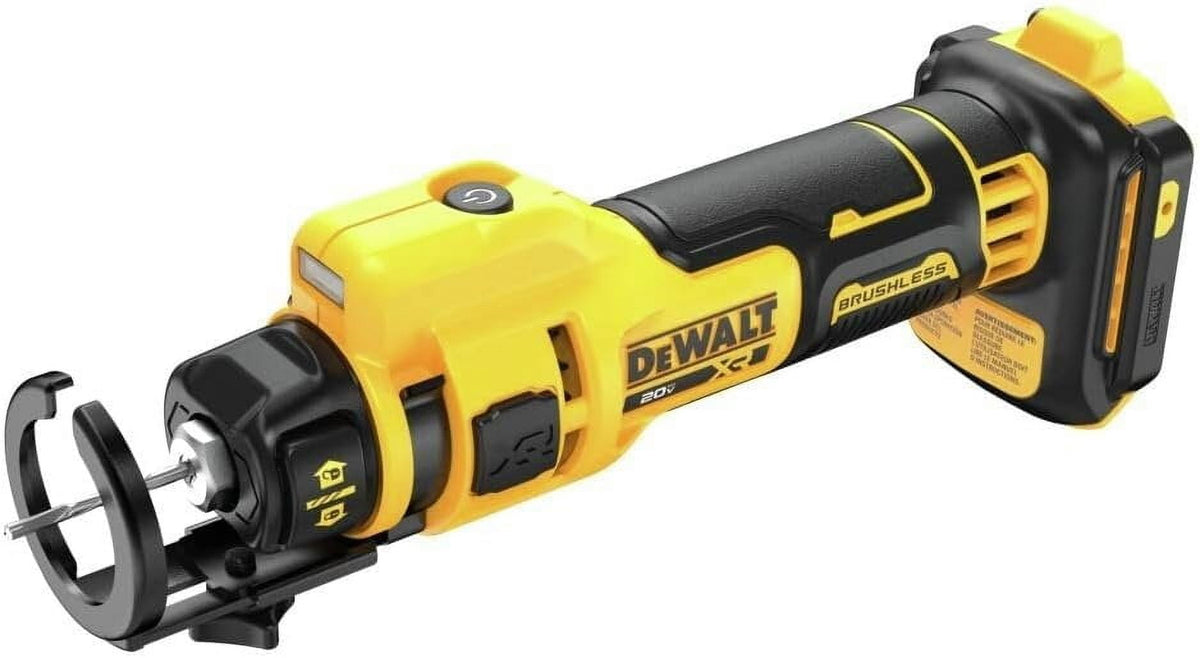 DEWALT Drywall Cut-Out Tool 20V MAX XR Brushless DCE555B - Lightweight - Tool Only