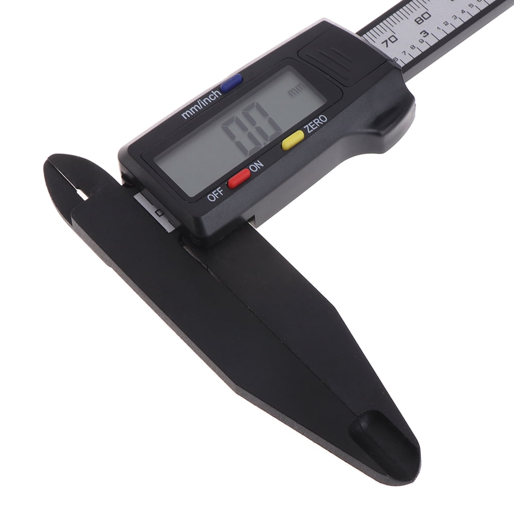 Apooke 0-8 Inch/200mm Electronic Digital Vernier Micrometer Caliper Inch/Millimeter/Fractions Large LCD Screen Measuring Tool
