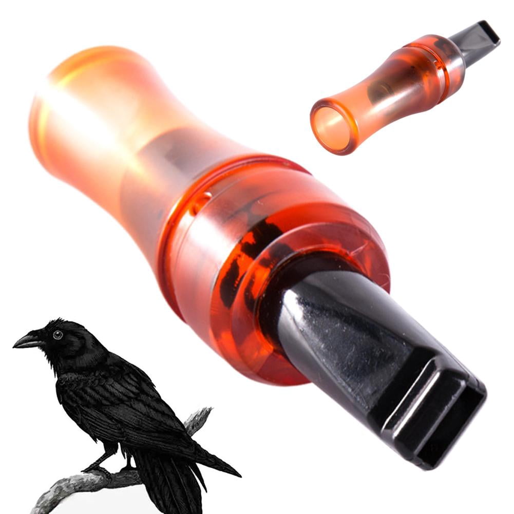 Crow Call,Whistle,Raven Portable Crow Luring Whistle, Decoying Imitation Hunting Whistles,Crow Whistle,for Outdoor, Beginners