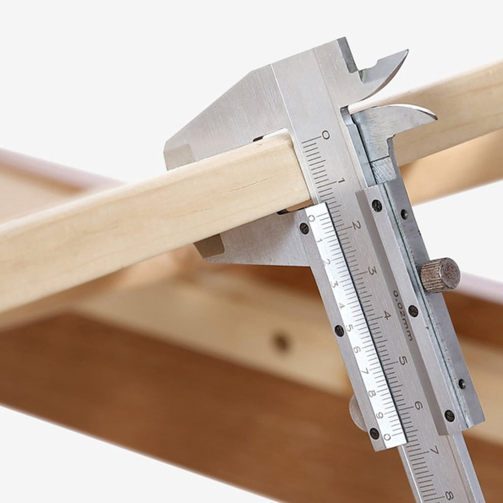 Easy Slide Calipers with Clear Double Scale Marking 0.1mm Resolution Verniers Calipers Tool for Accurate Reading