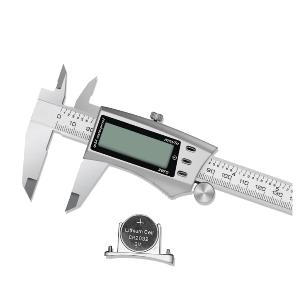 Digital Caliper IP 54 Waterproof 150 Mm 6 Inch 200 MM 300MM Caliper Metal Vernier Caliper Measurement