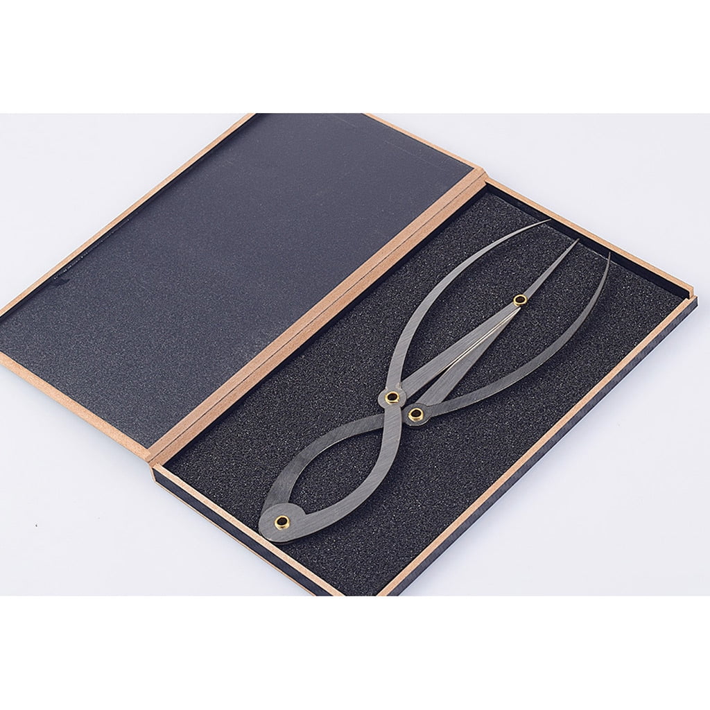Zorvai Golden Mean Calipers Golden Ratio Calipers Stainless Steel Eyebrow RulerArt Work Design Golden Measure Tool
