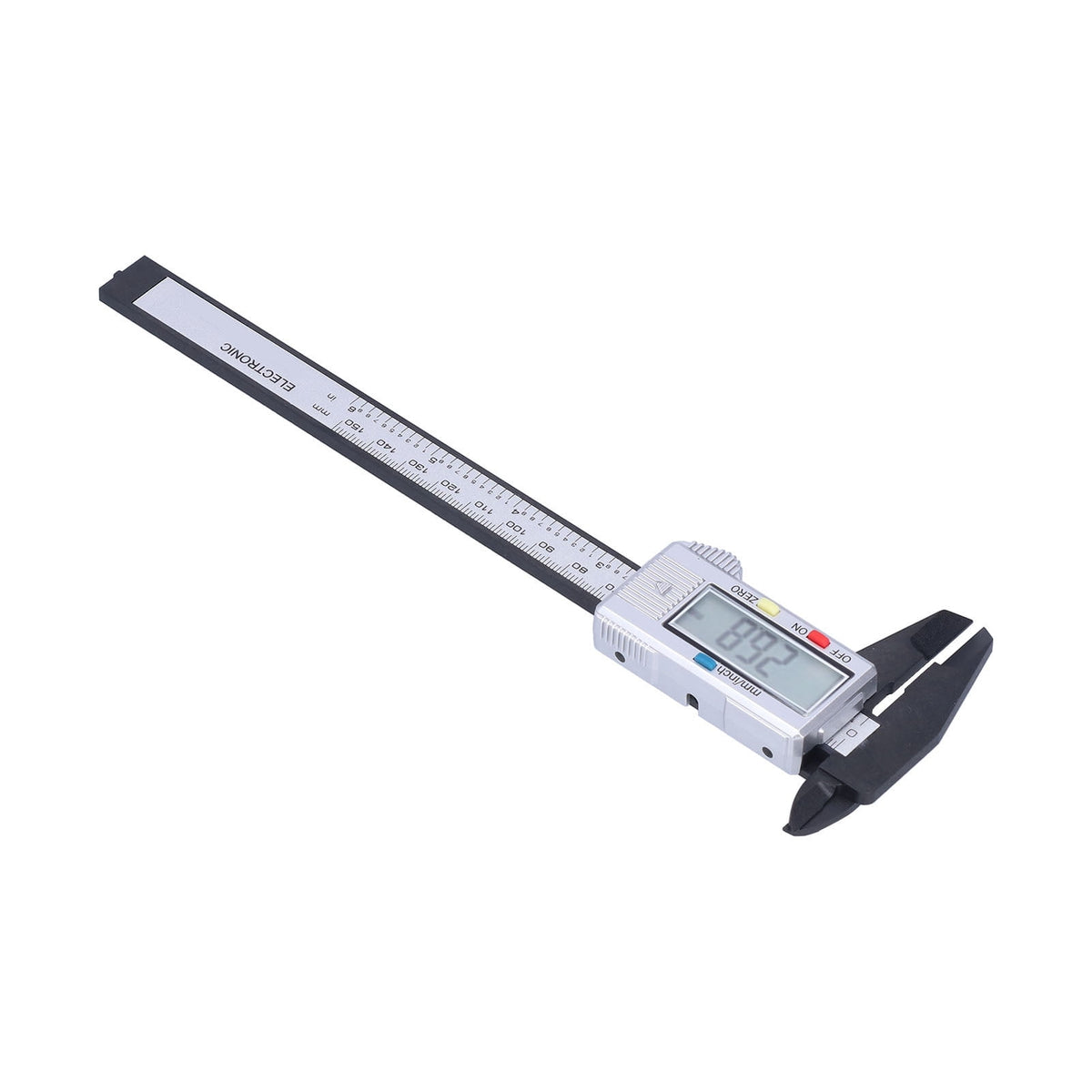 M Buder Electronic Digital Caliper Measuring Tool LCD Display 0-150mm 6 Inches Lightweight Durable DIY Supplies