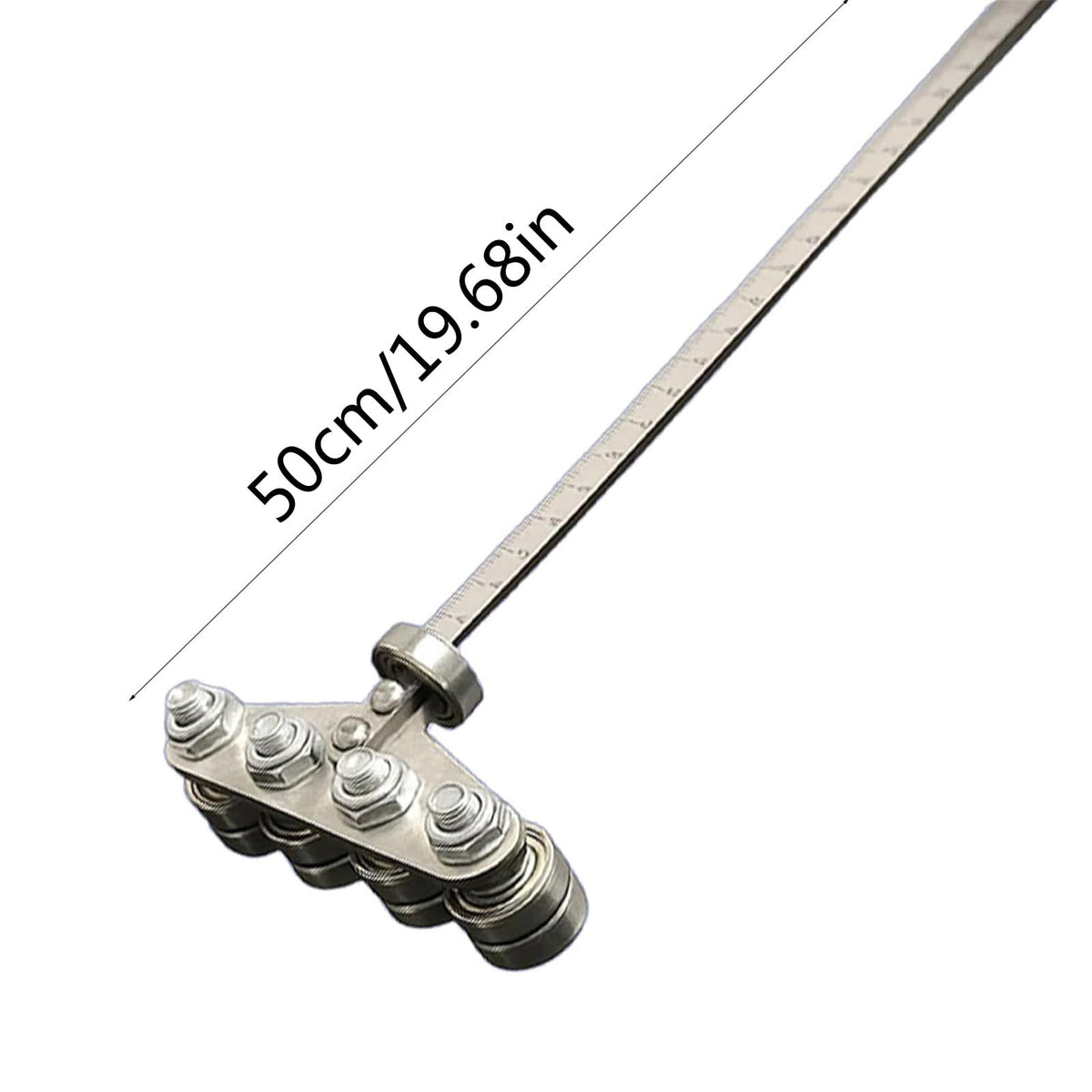 RXIRUCGD Precision Positioning Calipers for Woodworking, Stainless Steel Cutting Guide for Circular Saws with Adjustable Measurement