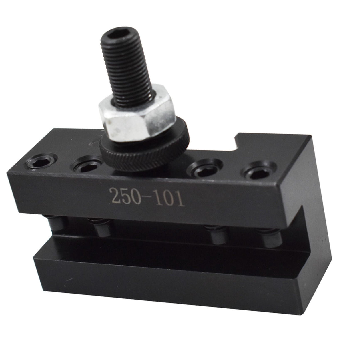 4 PCS 250-101 Quick Change AXA Hardened Precision Ground Turning & Facing Holder Tool Post for Lathe Swing 6-12 inch