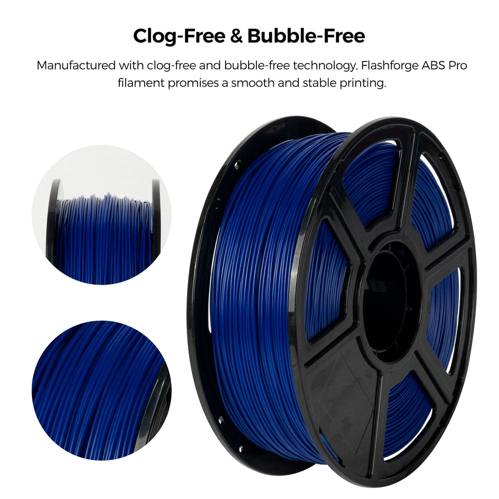 Flashforge ABS Pro Filament 1.75mm, 1KG/2.2lbs ABS Pro 3D Printer Filament, Green
