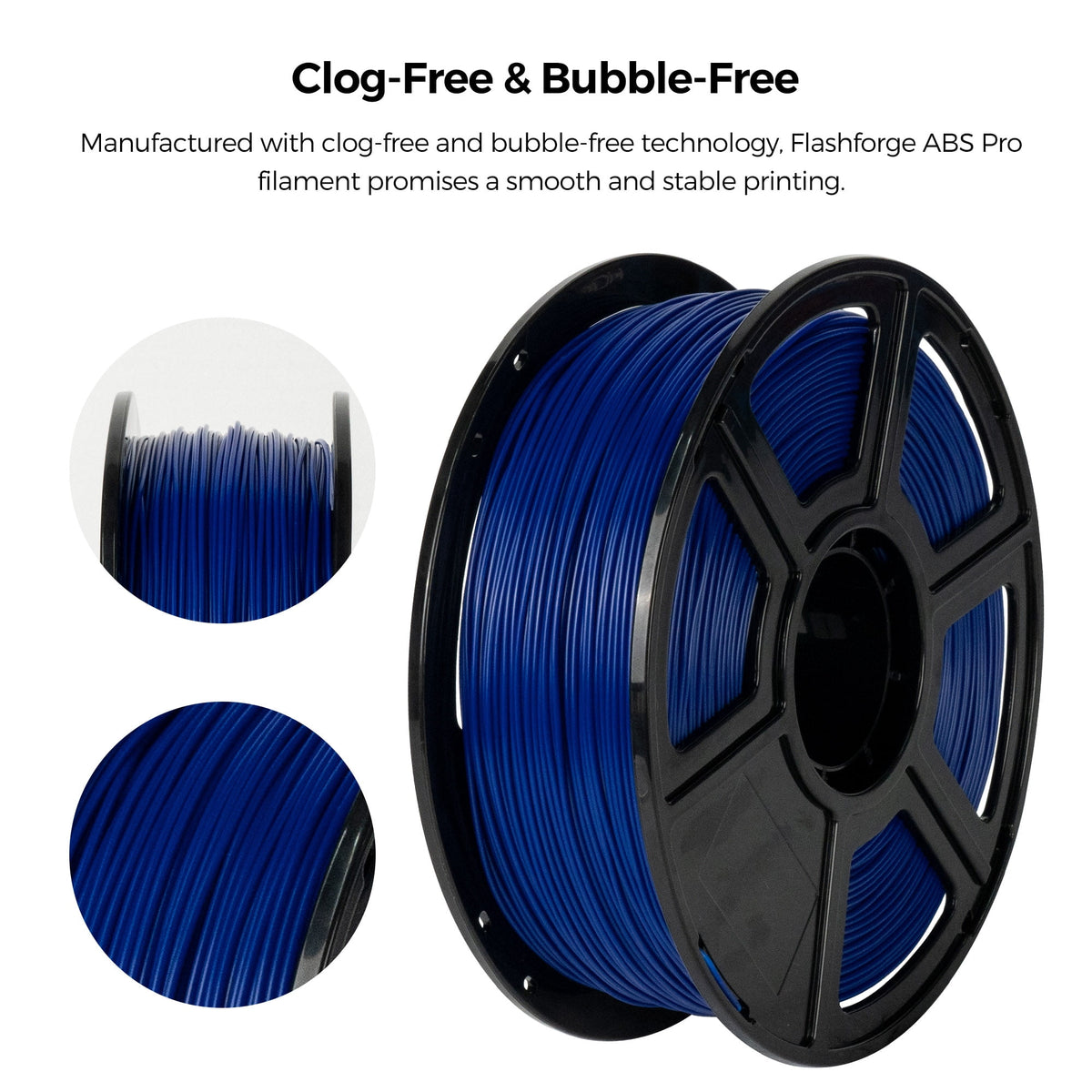 Flashforge ABS Pro Filament 1.75mm, 1KG/2.2lbs ABS Pro 3D Printer Filament, Green