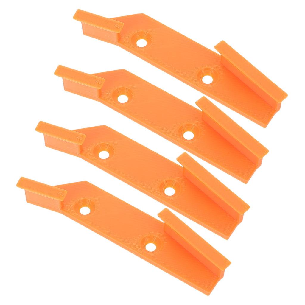 WEUVEB Digital Caliper Hanger in Orange - Wall Mount Tool Holder for Organized and Efficient Workshop Storage Solutions
