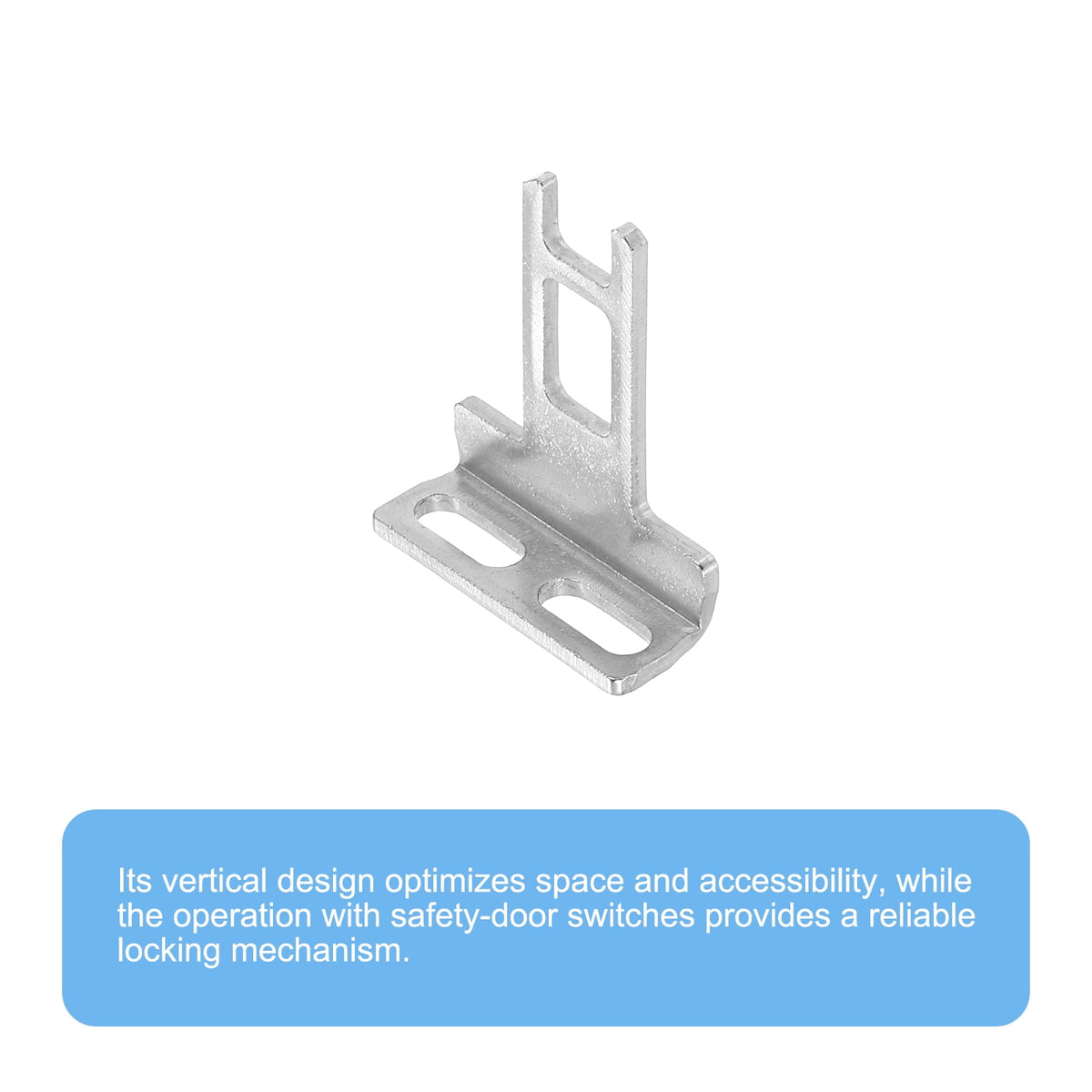CZ93-K2 6.4 x 6.7mm Interlock Key Guard Lock Right Angle 3D Printer Metal 2 Pcs