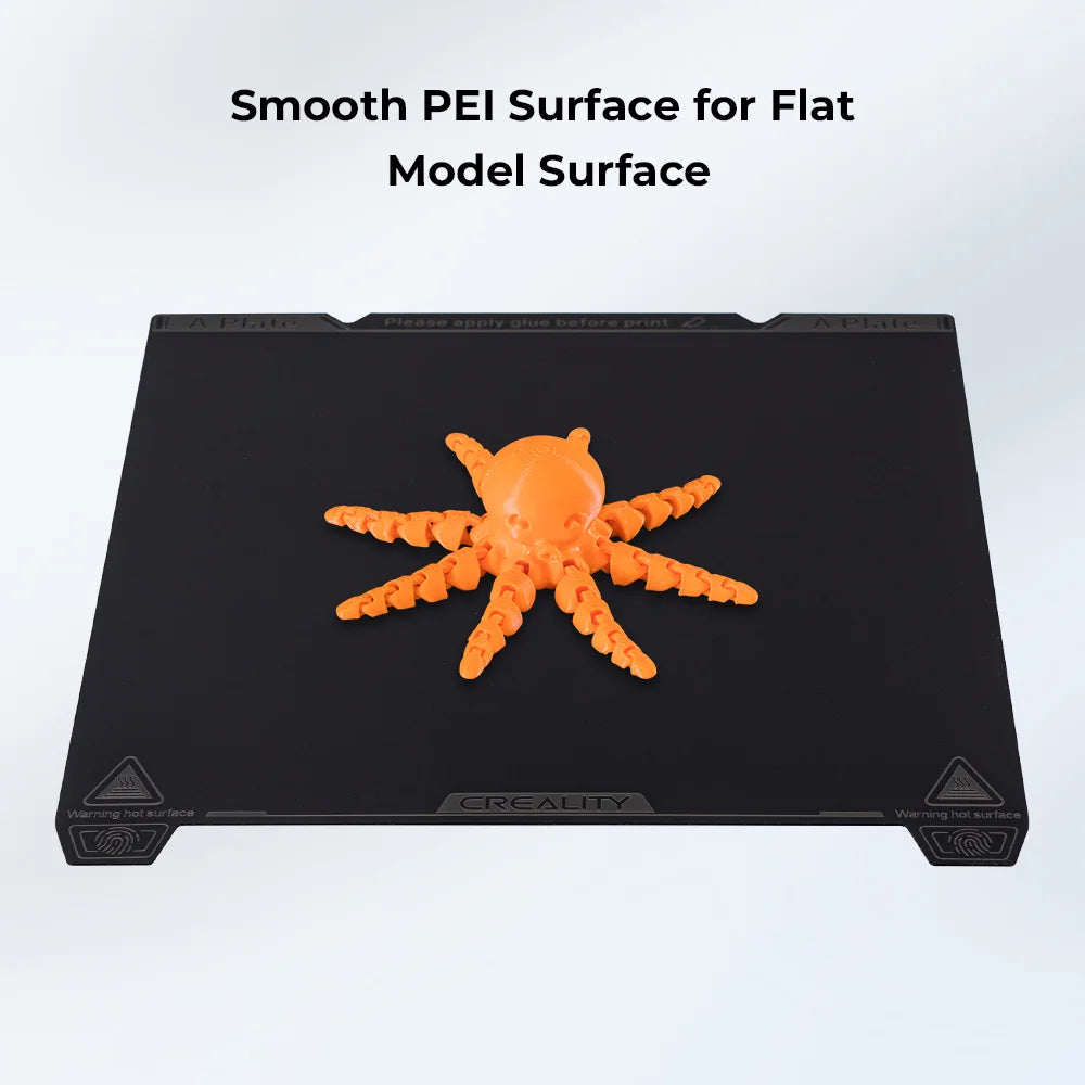 Creality K1 Max Build Plate Kit 315 * 310mm, High-Strength Spring Steel Platform with Smooth PEI Surface and Soft Magnetic Sticker for K1 Max, Ender 3 Max Neo, Ender 3 S1 Plus 3D Printers