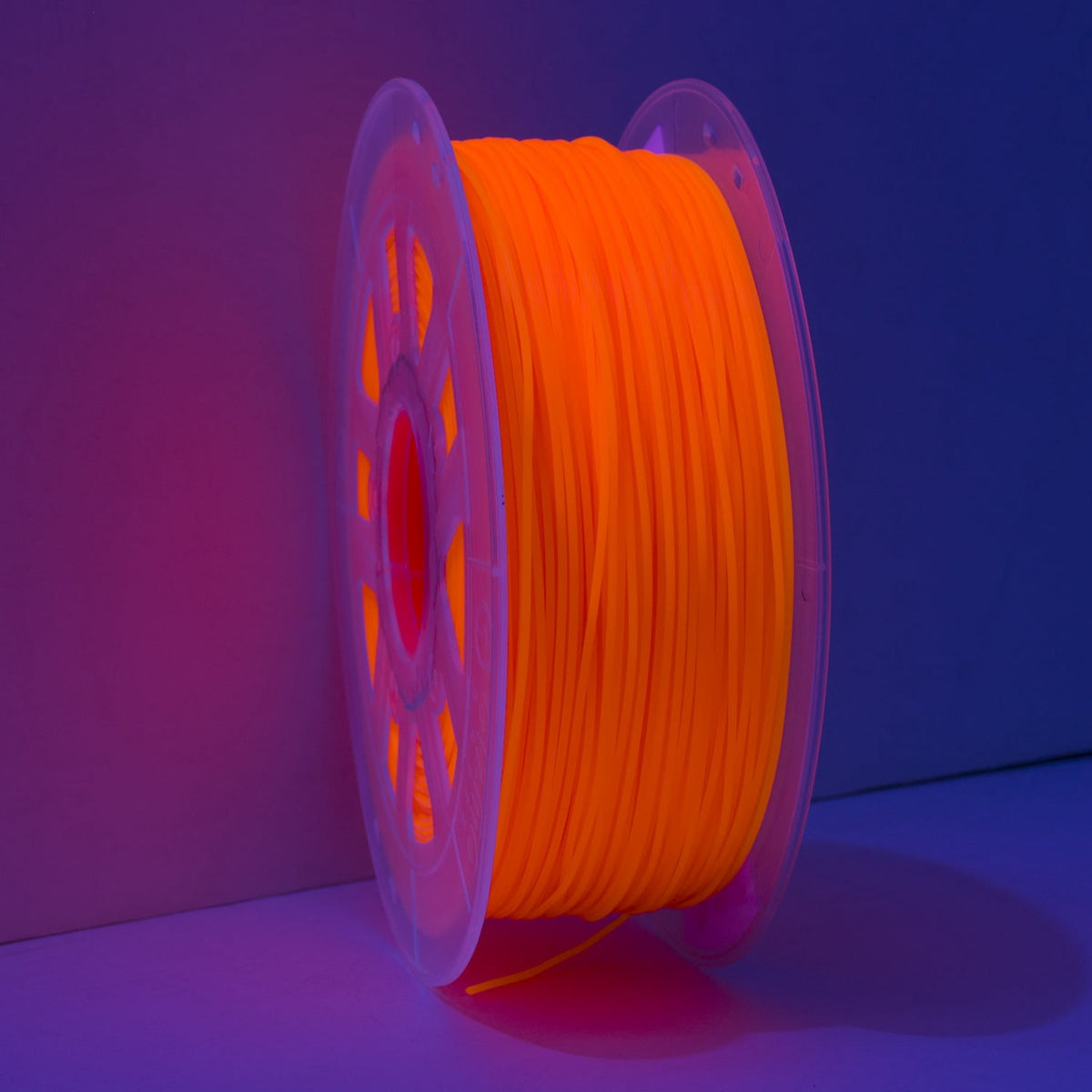 Gizmo Dorks 3mm (2.85mm) Specialty Blacklight ABS Filament for 3D Printers 1 kg / 2.2 lbs, Flourescent UV Yellow