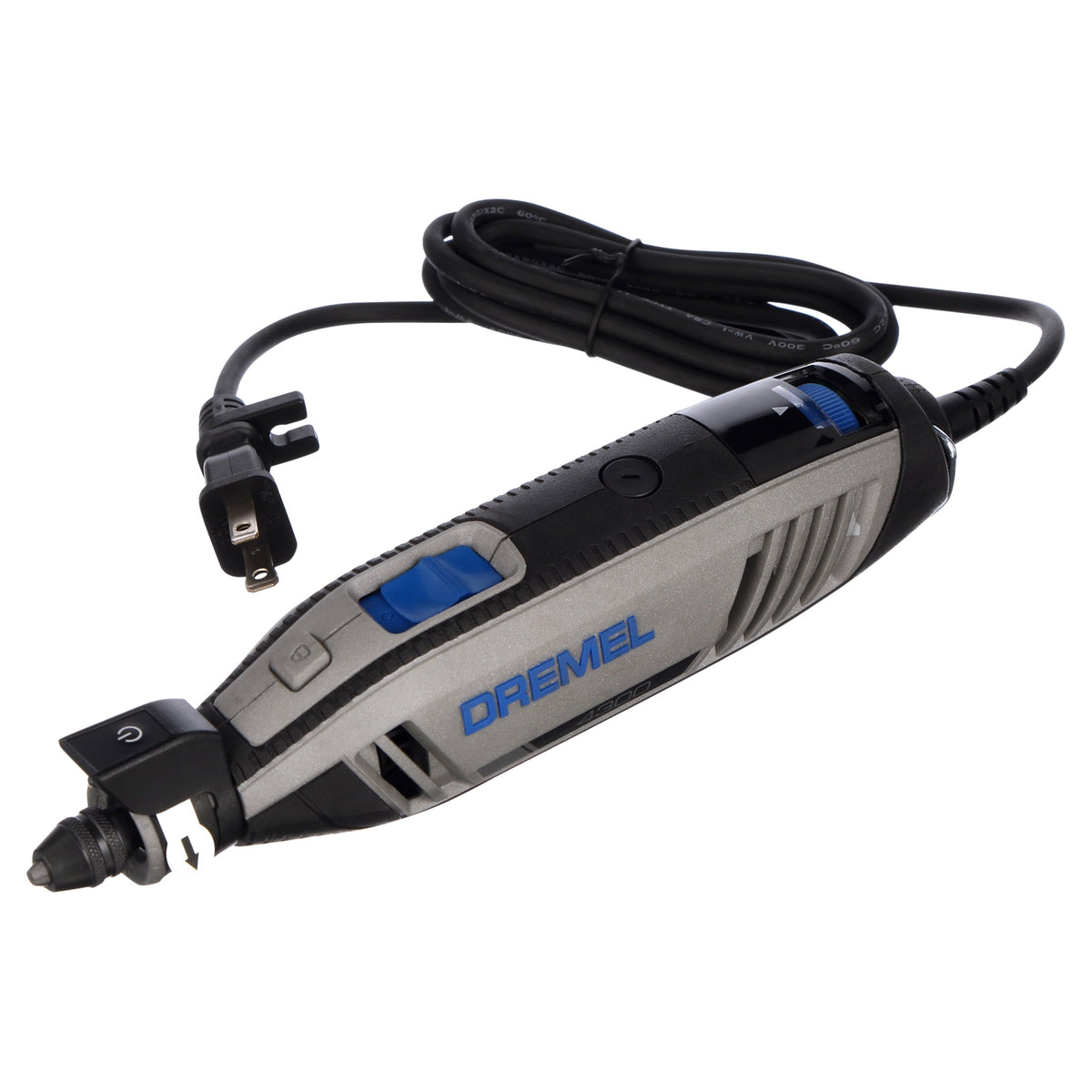 Dremel 4300-5/40 Corded Rotary Tool, Variable Speed with 5 Attachments, 40 Accessories & Dremel Soft Case, 1.8A/120Volts