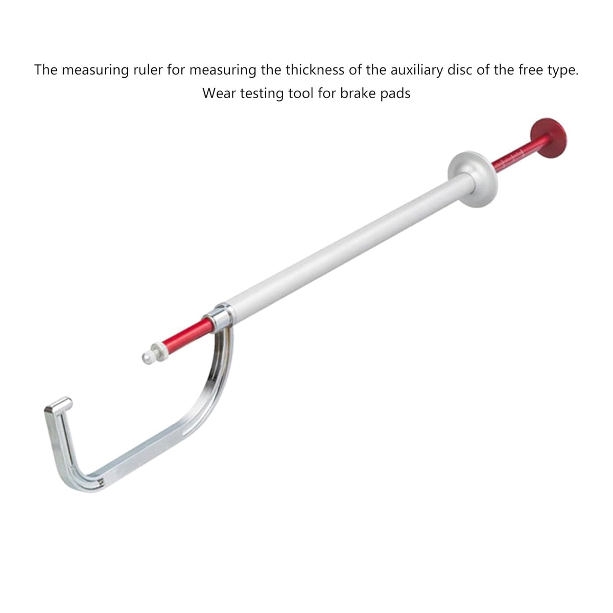 Tool Brake Disc Rotor Gauge Caliper Micrometer 045mm Aluminium Tyres Thickness Ruler Measuring Digital Electronic