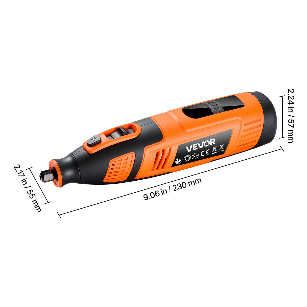 VEVOR 73-Piece Cordless Rotary Tool Kit, DC4V Portable Mini Power Rotary Tool, 5-Level Speed 7000-20000 RPM Multi-Purpose DIY Tools for Engraving, Sanding, Polishing, Carving, Cutting, DIY Crafts